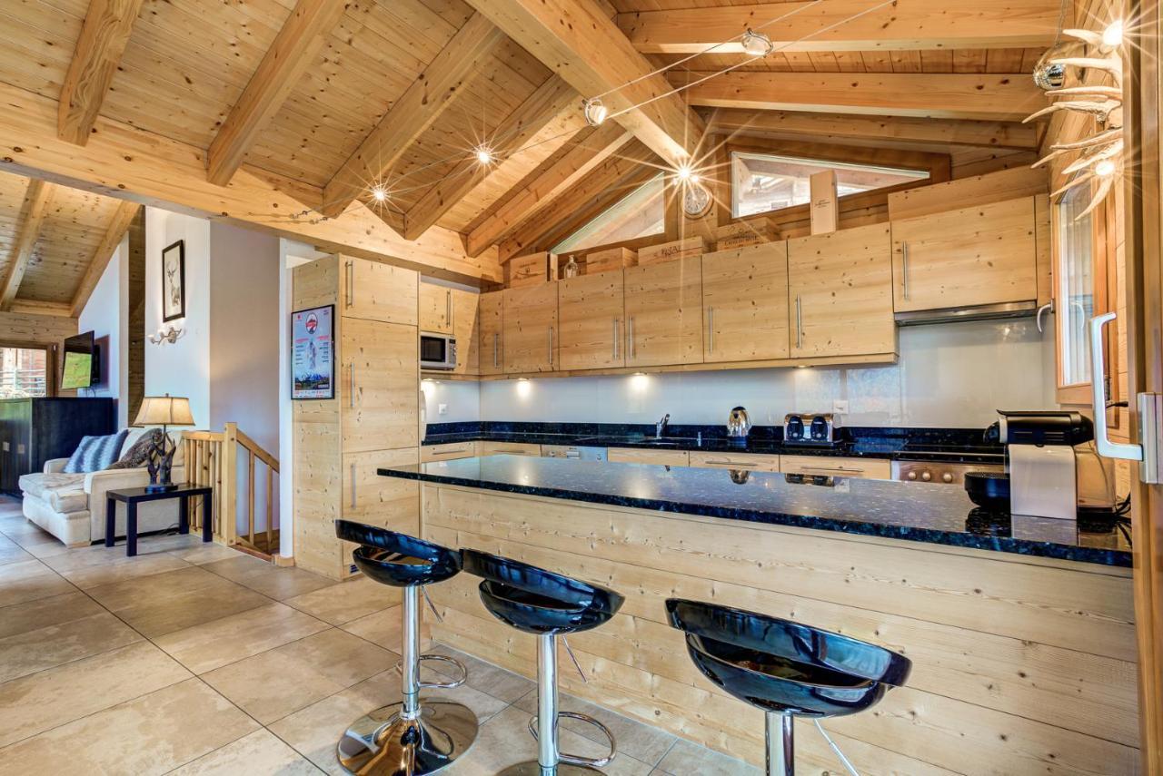 Chalet Le Cerf La Tzoumaz Exterior photo