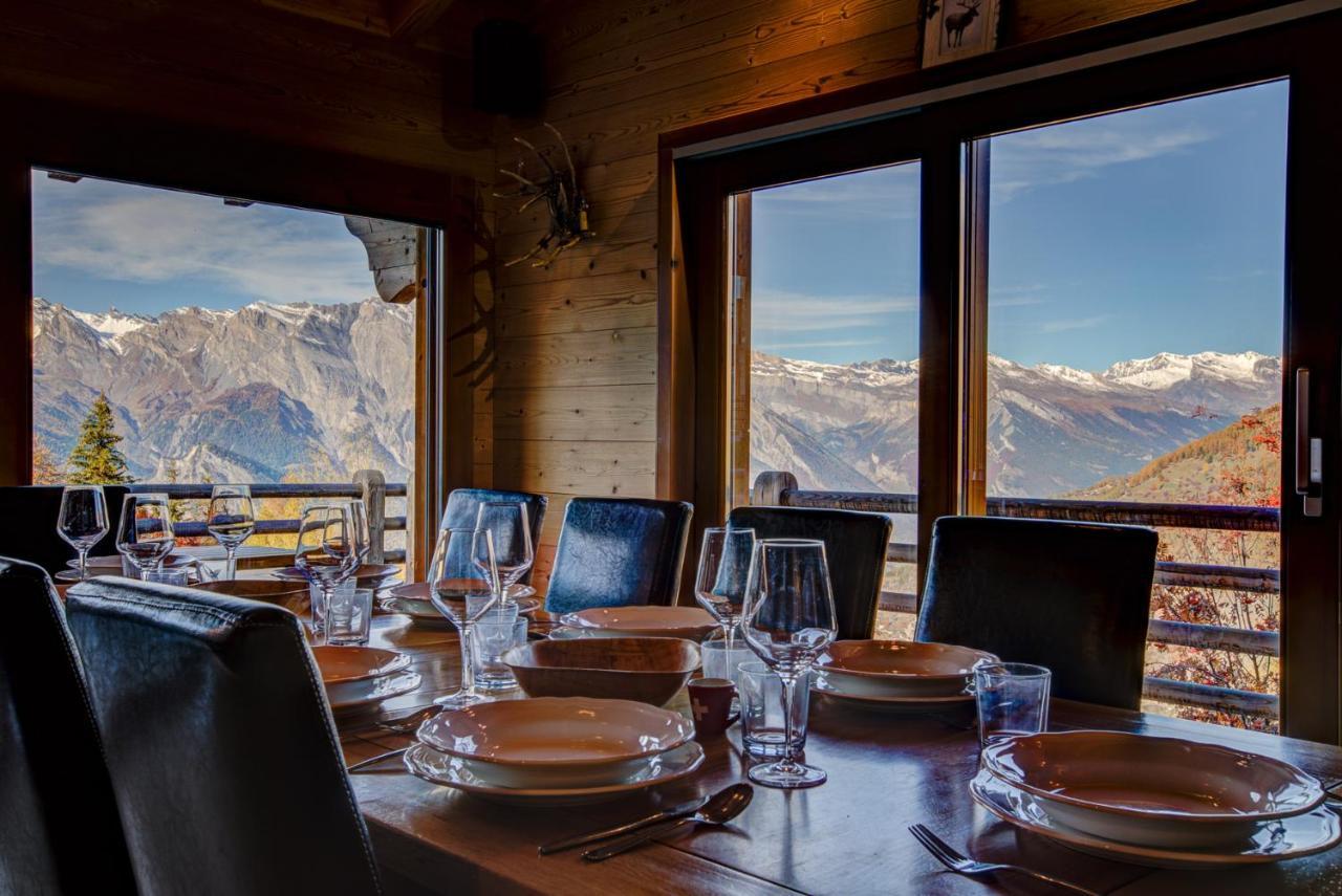 Chalet Le Cerf La Tzoumaz Exterior photo