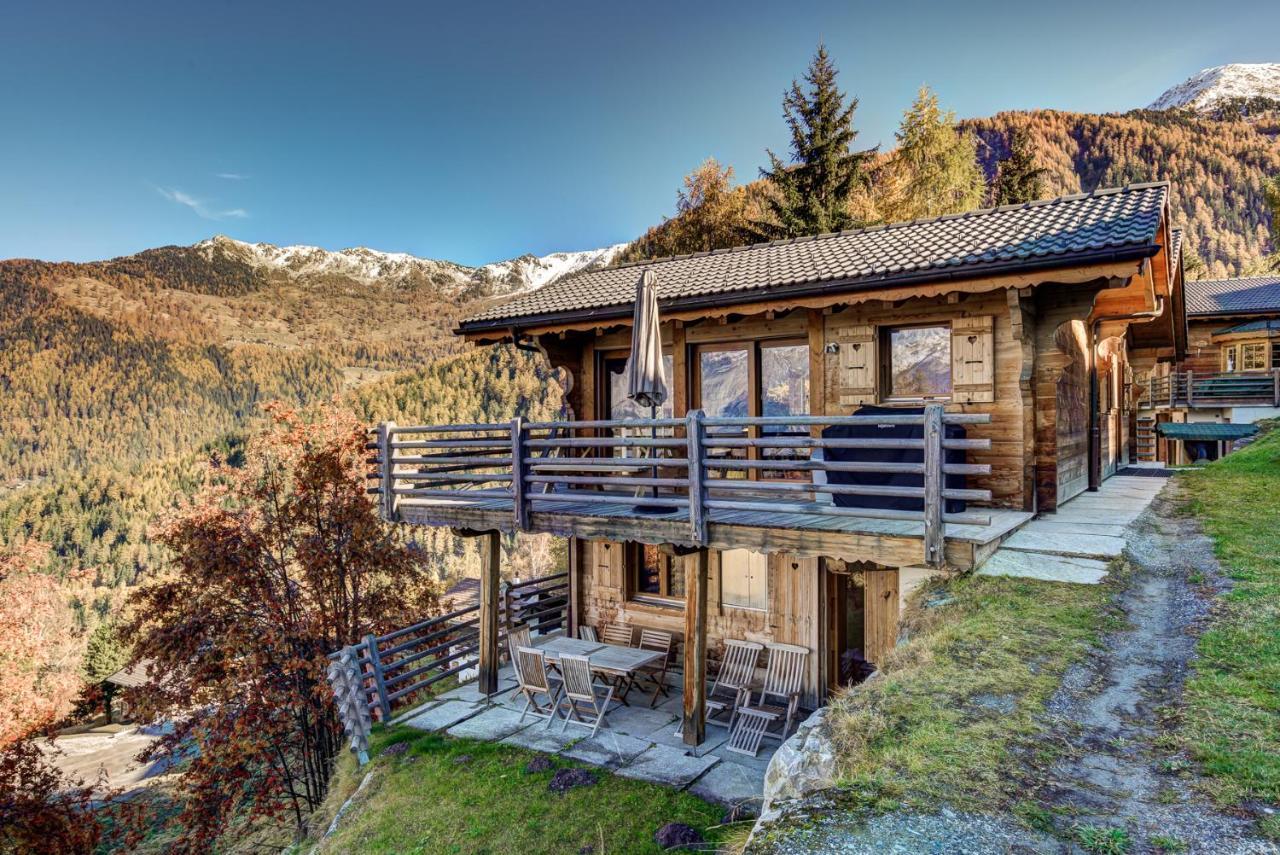 Chalet Le Cerf La Tzoumaz Exterior photo