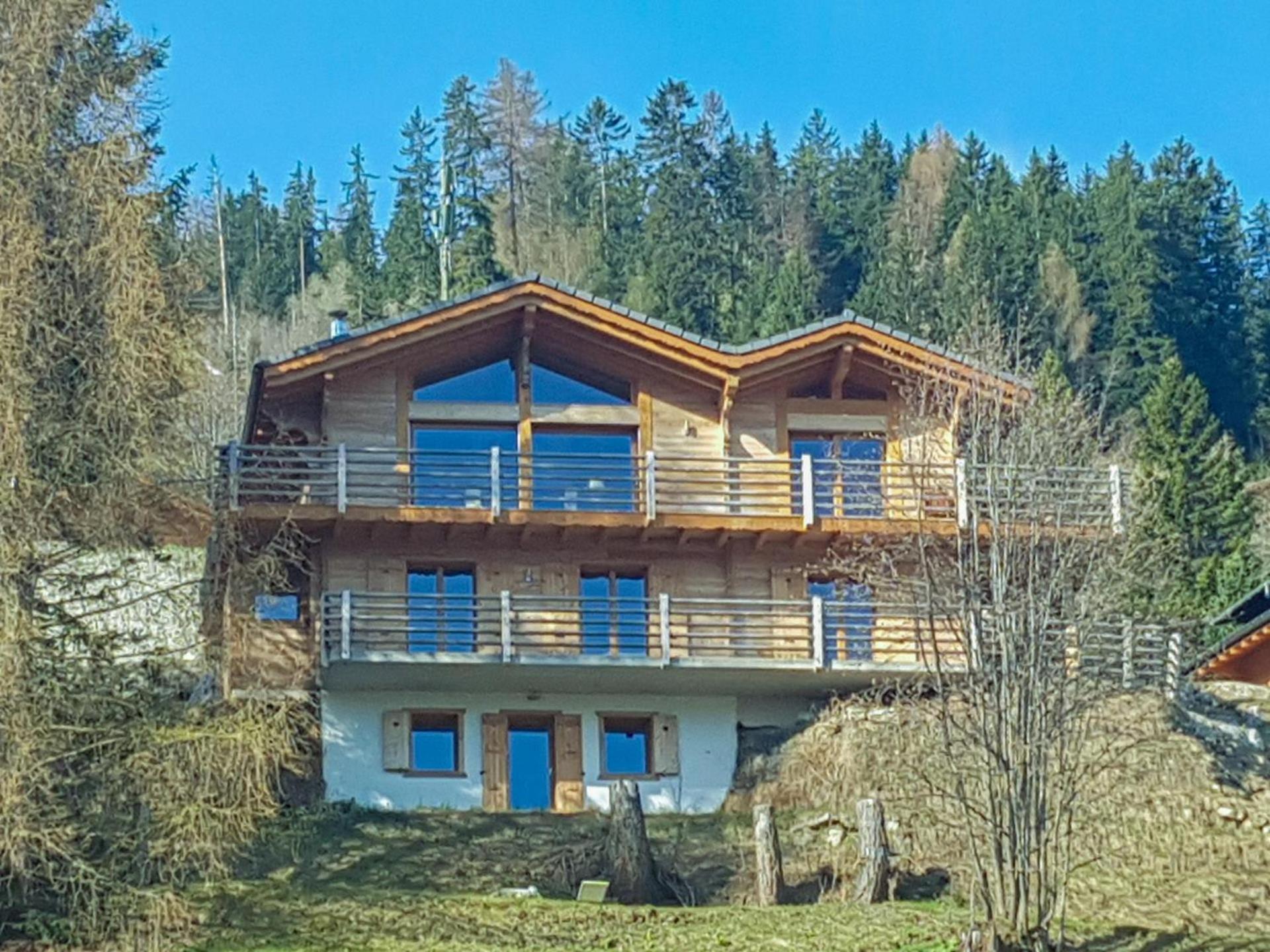 Chalet Le Cerf La Tzoumaz Exterior photo